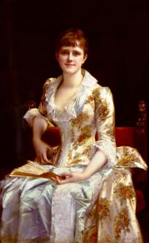 亞歷山大 卡巴內爾 Portrait Of Young Lady 亞歷山大 卡巴內爾 Portrait Of Young Lady